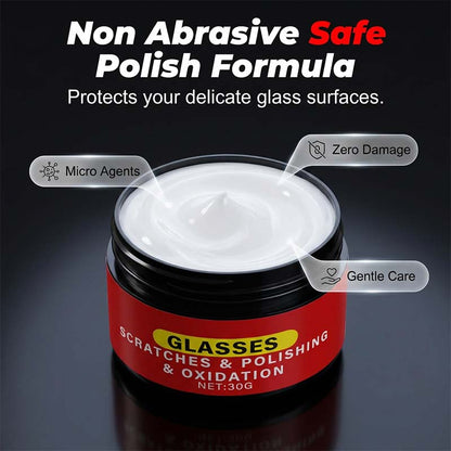 🔥Hot Sale 49% off🌟Glass Scratch Polishing & Repair Compound