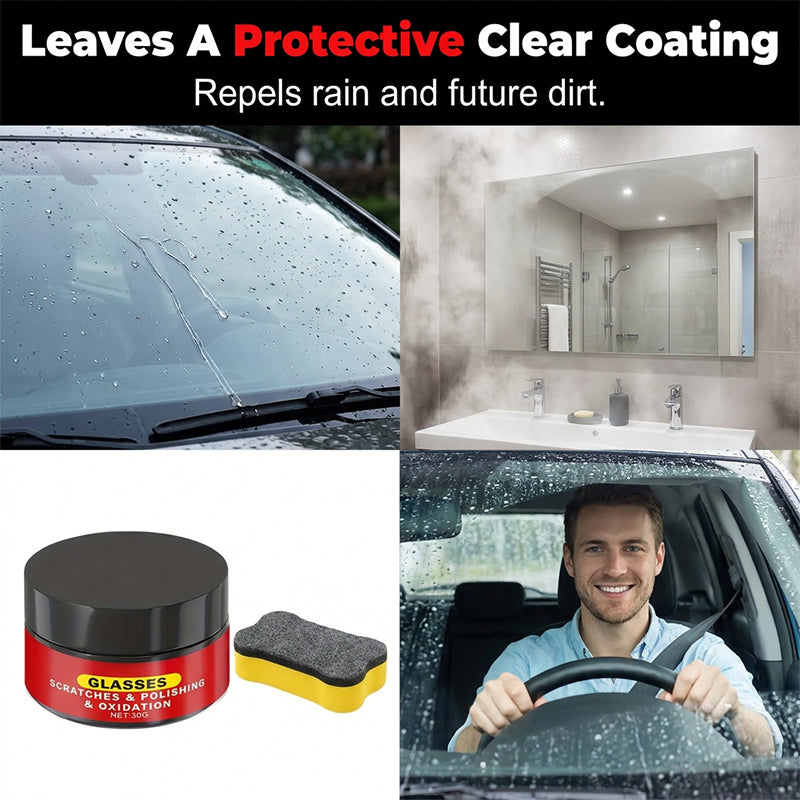 🔥Hot Sale 49% off🌟Glass Scratch Polishing & Repair Compound