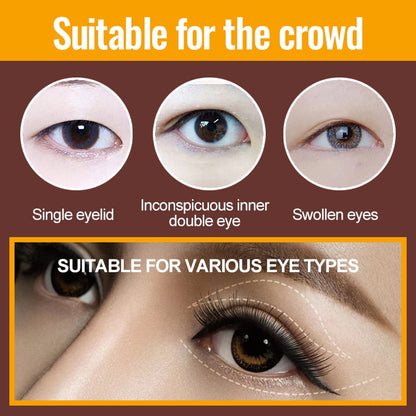 🕊️3-Second Quick Makeup Natural Stealth Double Eyelid Liner