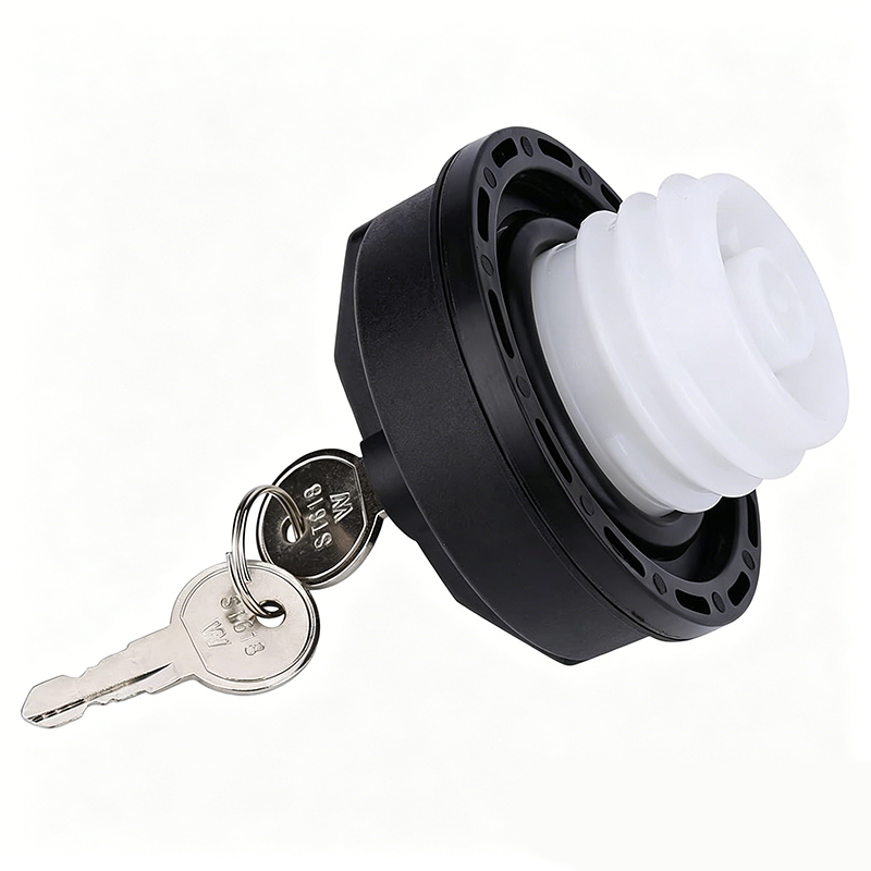 ⛽ Durable Locking Gas Tank Cap with Keys