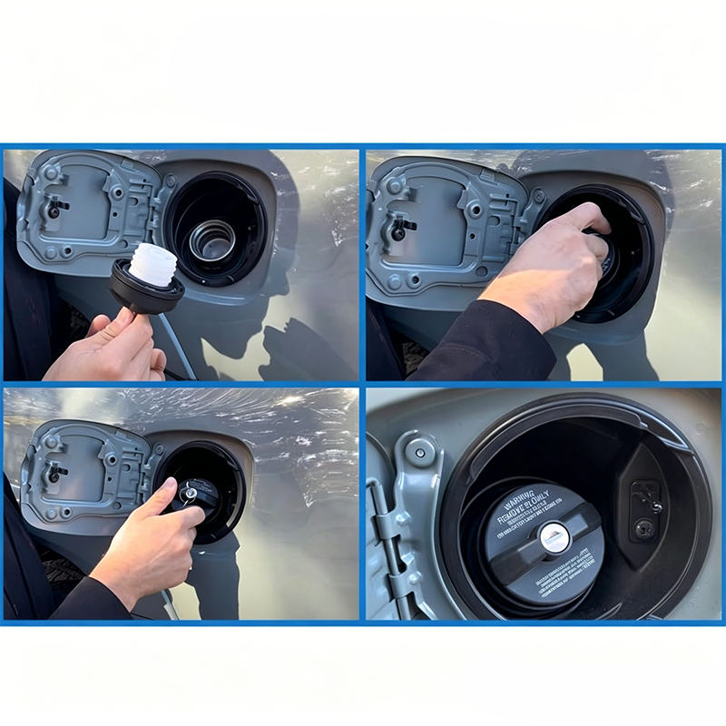 ⛽ Durable Locking Gas Tank Cap with Keys