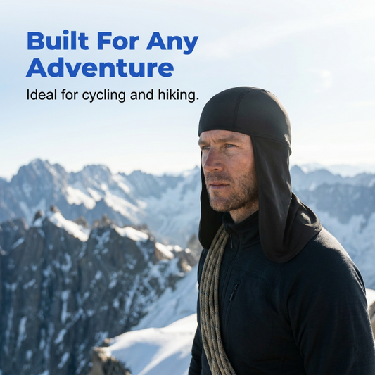 ☀️🩵Breathable Outdoor Skull Cap with Neck Cover