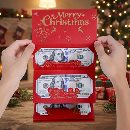 6-Slot Christmas Money Gift Holder