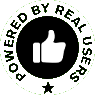 Powered by real users icon